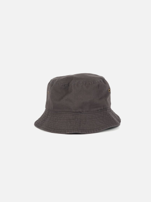 Cotton Bucket Hat Charcoal