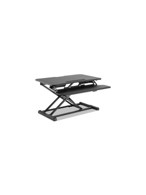 Alera® Adaptivergo Sit-stand Workstation, 31 1/2" X 26 1/8" X 19 7/8", Black Aewr3b