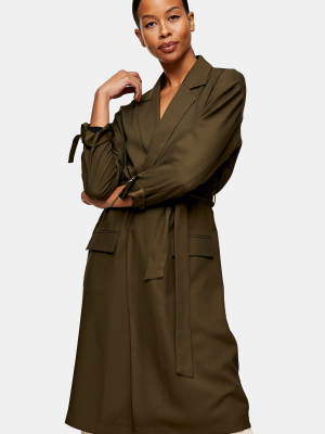 Khaki Duster Coat