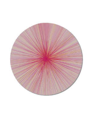 Tisch New York Shadow Lines Multi Pink Placemat