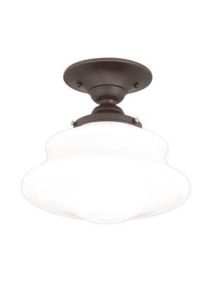 Petersburg 1 Light Semi Flush