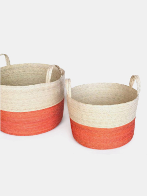 Calabaza Tambo Floor Basket