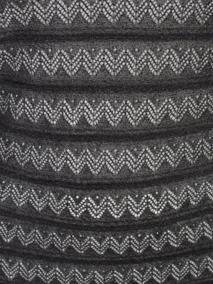 M Missoni Lace Embroidered V-neck Top