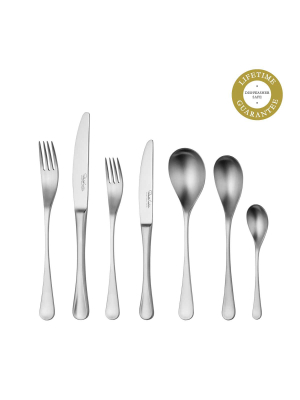 Rw2 Satin Cutlery Set, 56 Piece For 8 People