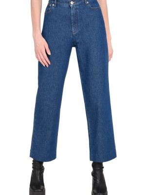 A.p.c.flared Cropped Jeans