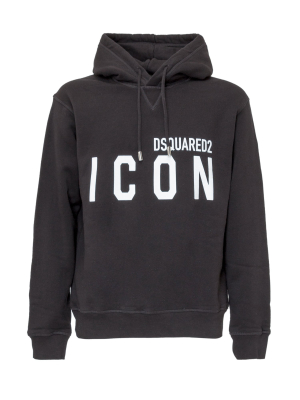 Dsquared2 Icon Hooded Drawstring Sweatshirt