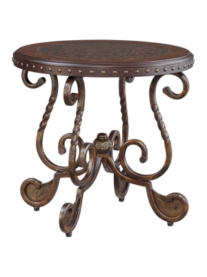 Rafferty End Table Dark Brown - Signature Design By Ashley