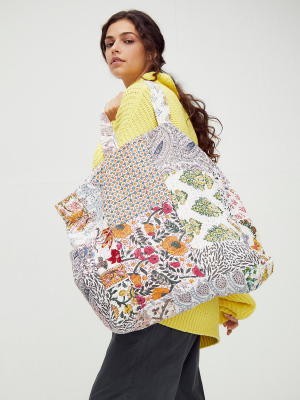 Kantha Oversized Tote