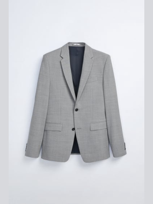 Textured Everyday Suit Jacket