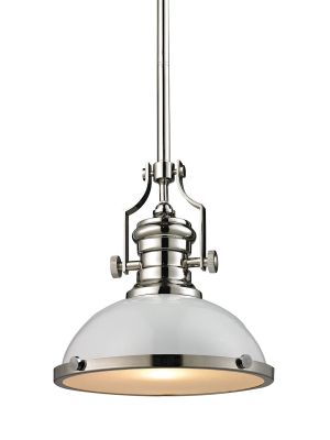 Chadwick 1-light 14 X 13 X 13 Pendant In Various Finishes And Colors