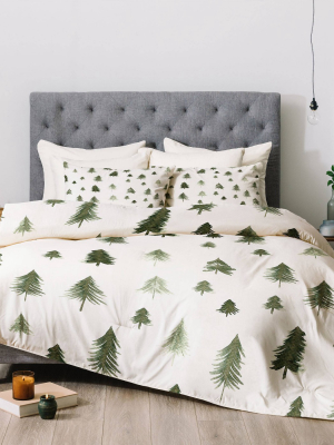 Gabriela Fuente Winter Forest Comforter Set - Deny Designs