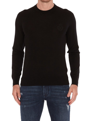 Dolce & Gabbana Monogram Motif Sweater