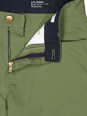 Jazz Modern Slim Fit Green Mid Military