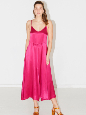 Dragon Pink Slip Dress