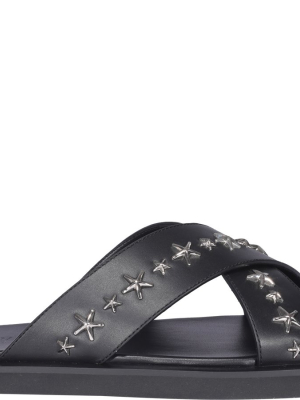 Jimmy Choo Palmo Star Embellished Sandals