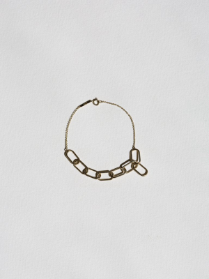 Asymmetrical Link Bracelet