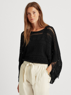 Pointelle Boatneck Top