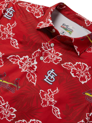 St Louis Cardinals Pua Performance Polo / Performance Fabric