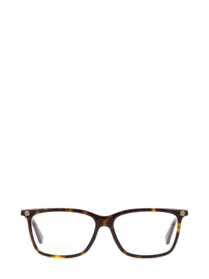 Gucci Eyewear Rectangular Frame Glasses