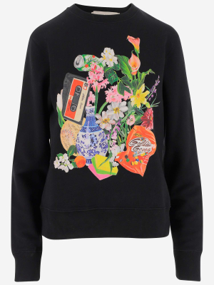 Golden Goose Deluxe Brand Graphic-printed Crewneck Sweatshirt