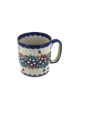 Blue Rose Polish Pottery Scarlett Coffee Mug