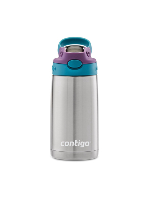 Contigo 13oz Stainless Steel Kids Water Bottle Purple