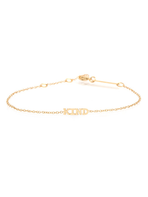 14k Itty Bitty Kind Bracelet