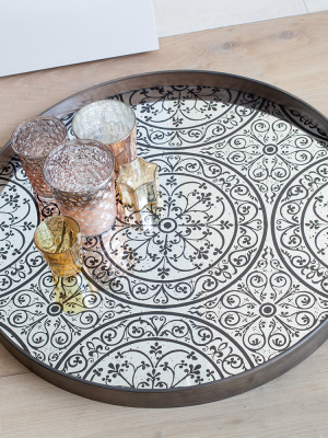 Moroccan Round Tray