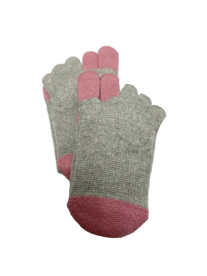 Five Toe Socks - Heather Gray