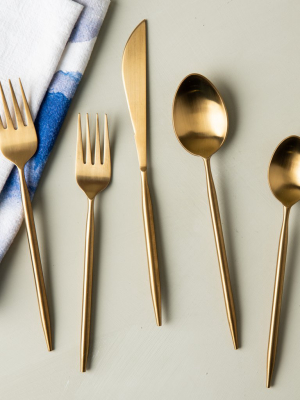 Gold Flatware