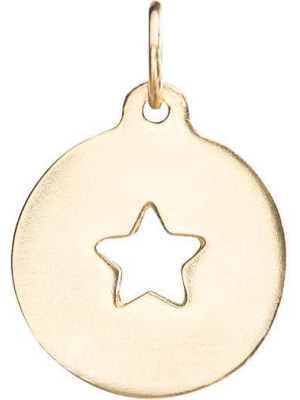 Helen Ficalora Disk Charm Cutout Star