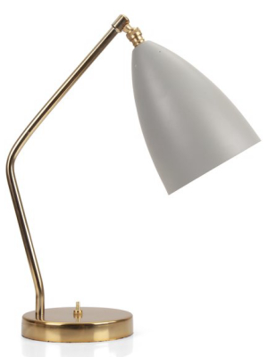 Grasshopper Table - Grasshopper Table Lamp, Gray