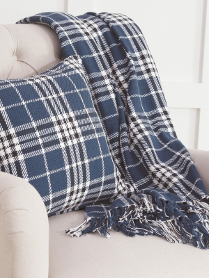 C&f Home Max Plaid Throw Pillow