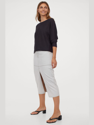 Dolman-sleeved Top