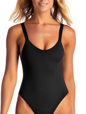 Vitamin A Ecolux Leah One Piece Swimsuit In Black