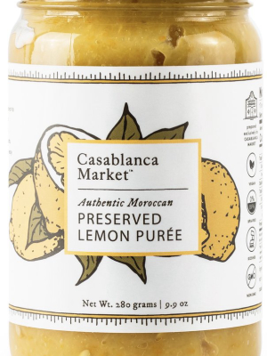 Moroccan Preserved Lemon Puree