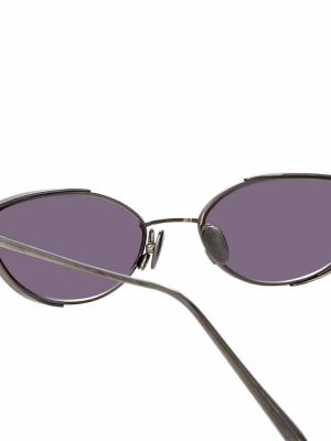 Linda Farrow Cradle C5 Cat Eye Sunglasses