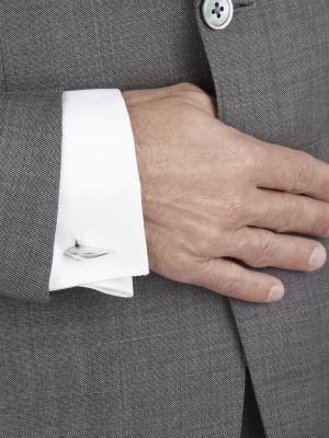 Silver Hook Cufflinks