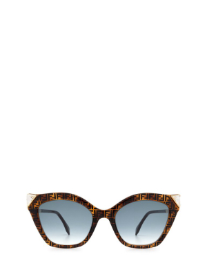 Fendi Eyewear Cat Eye Sunglasses