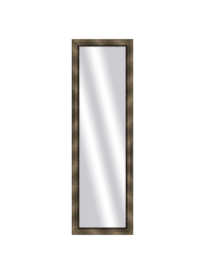 15.5" X 51.5" Dark Silver Decorative Mirror - Ptm Images