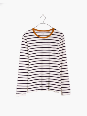 Northside Long-sleeve Vintage Tee In Etta Stripe