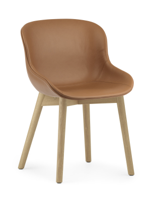 Hyg Chair: Wood Base + Full Upholstered