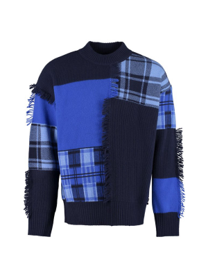 Versace Patchwork Knit Jumper