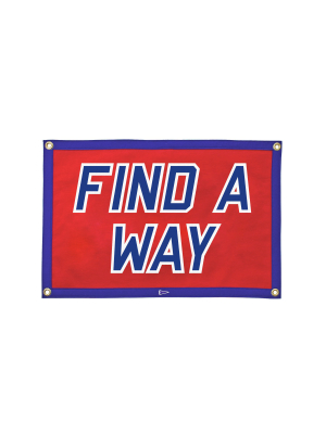 Find A Way Camp Flag • Oxford Pennant Original