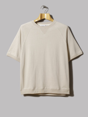 Uniform Bridge Raglan Mtm Tee (beige Grey)