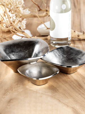 Cove Aluminum Cluster Bowl