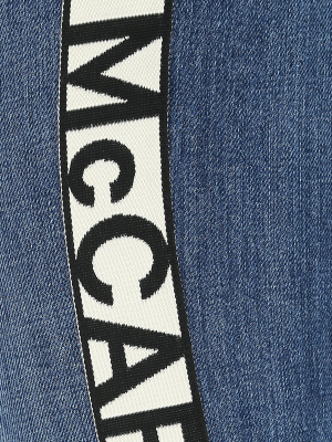 Stella Mccartney Stripe-detailed Skinny Boyfriend Jeans