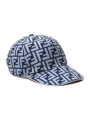 Fendi Ff Motif Baseball Cap