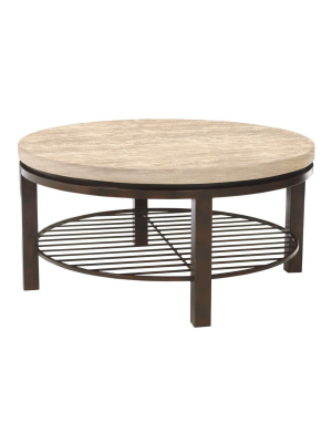 Tempo Round Cocktail Table