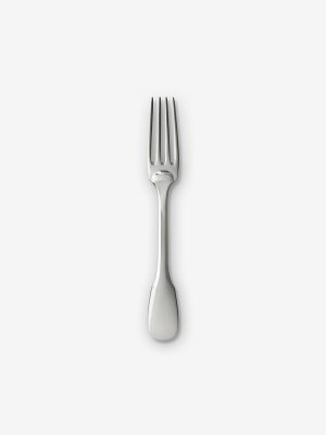 Vieux Paris Dinner Fork In Silver Plate By Puiforcat